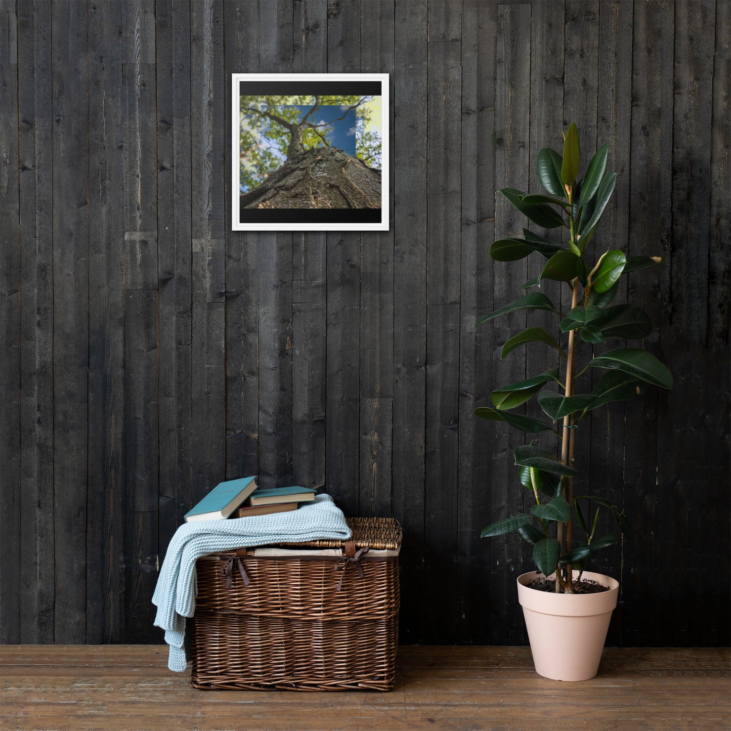 09 - For Someone Somewhere Far Away - Framed canvas