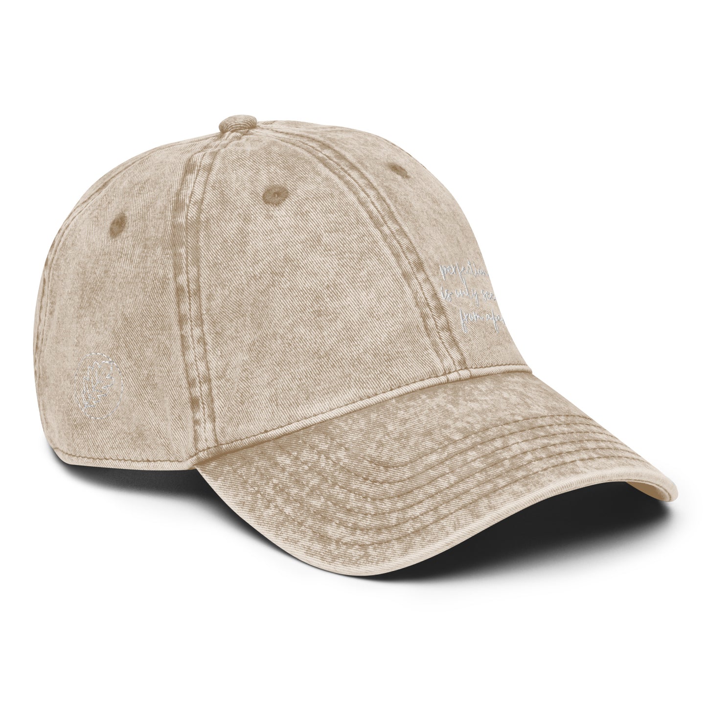 Perfection is Only Seen From Afar - Vintage Cap